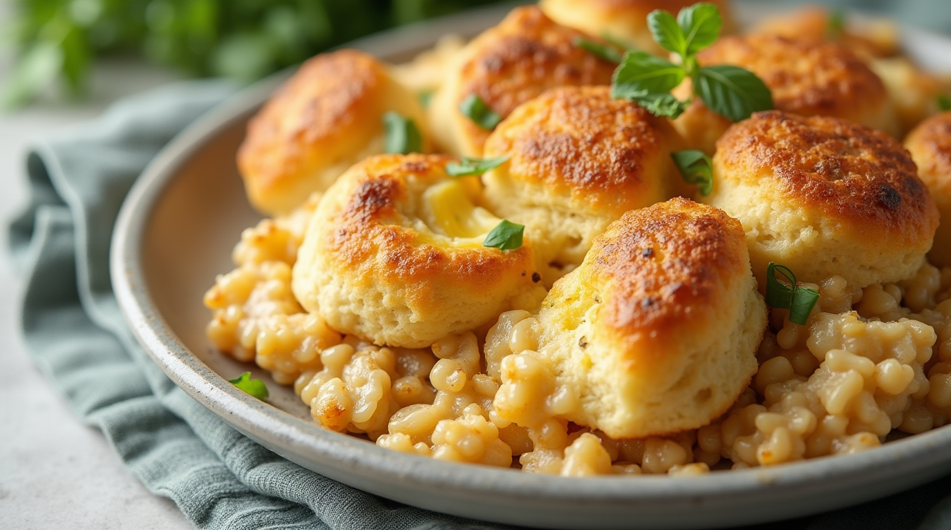 chicken biscuit casserole
